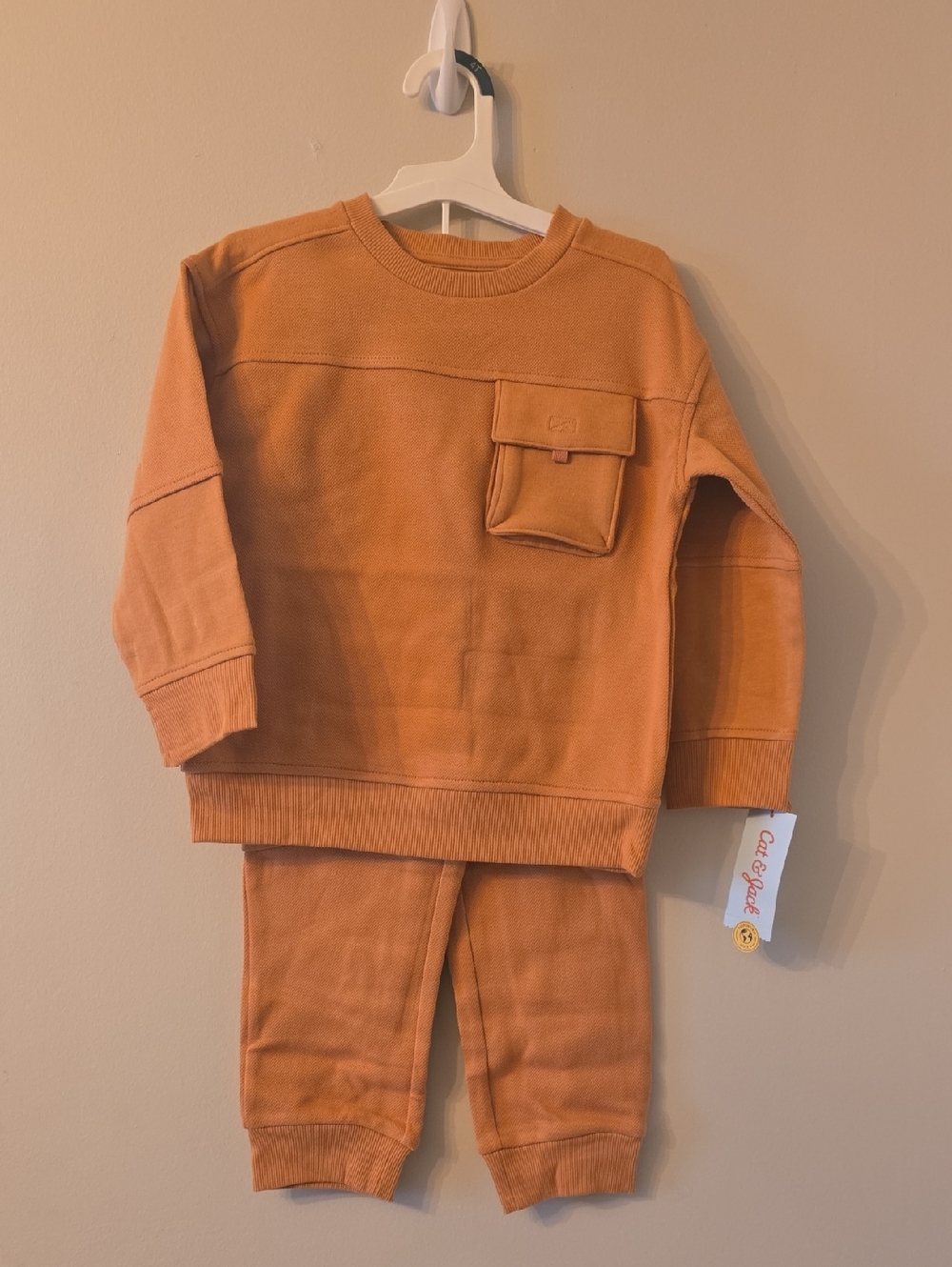 Cat & Jack Toddler Boys Sweatshirt and Joggers Set Size 4T
